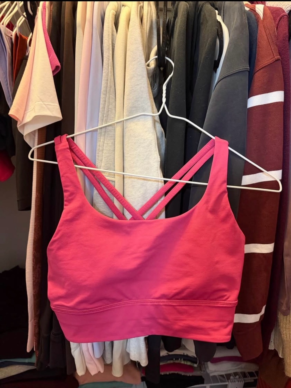 Lululemon energy long line bra